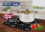 SEMIOALA INOX+CAPAC, 26x14,5 CM, 7 L, MYRA, COOKING BY HEINNER - HR-HJ-07