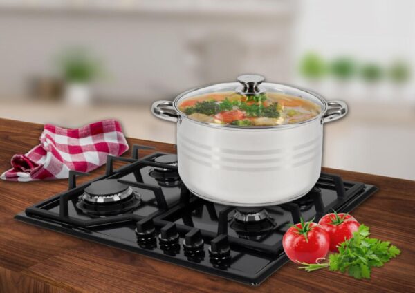 SEMIOALA INOX+CAPAC, 26x14,5 CM, 7 L, MYRA, COOKING BY HEINNER - HR-HJ-07