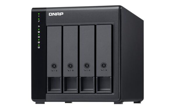 Server de fisiere QNAP TL-D400S, interfata SATA III, 2,5", 3,5" SATA