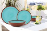 SERVICIU MASA CERAMICA 18 PIESE, SIERRA, ART OF DINING BY HEINNER - HR-WDF-18S