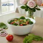 SERVICIU MASA DIN OPAL ALB 19 PIESE, ARIANA, ART OF DINING - HR-AHL-19AR - imagine 11