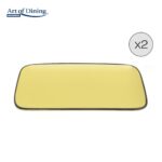 SET 2 PLATOURI CERAMICA 32x20 CM, MEDEEA, ART OF DINING - HR-WDF-M322