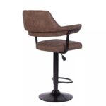 Set 2 scaune bar rotative Vintage Brown - HR-S2BCHVTG-BRW