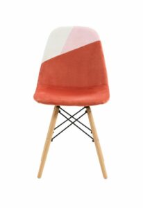 Set 2 scaune stil scandinav - Coral - HR-S2CHPTH-CRL