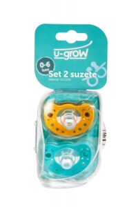 Set 2 Suzete Silicon 0-6 Luni - U1201-SU06