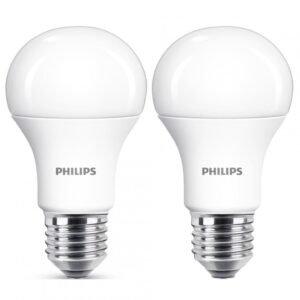 Set 2x becuri LED Philips, E27, 12.5W (100W), 220-240V - 000008718699726959