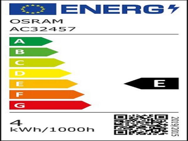 Set 3 becuri Led Osram, E14, 4W, 470 lumeni, lumina calda (2700K) - 000004058075819399