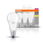 Set 3 becuri Led Osram, E27, 14W, 1521 lumeni, lumina calda (2700K) - 000004058075819412