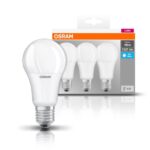 Set 3 becuri Led Osram, E27, 14W, 1521 lumeni, lumina neutra (4000K) - 000004058075819559