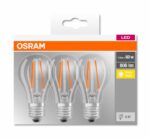 Set 3 becuri Led Osram, E27, 7W, 806 lumeni, lumina calda (2700K) - 000004058075819290