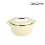 SET 3 CASEROLE TERMICE 2+4+6L, BELLY BEIGE, ART OF DINING BY HEINNER - HR-SNV-246LB
