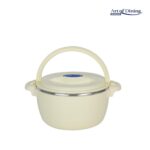 SET 3 CASEROLE TERMICE 2+4+6L, BELLY ORANGE, ART OF DINING BY HEINNER - HR-SNV-246LP