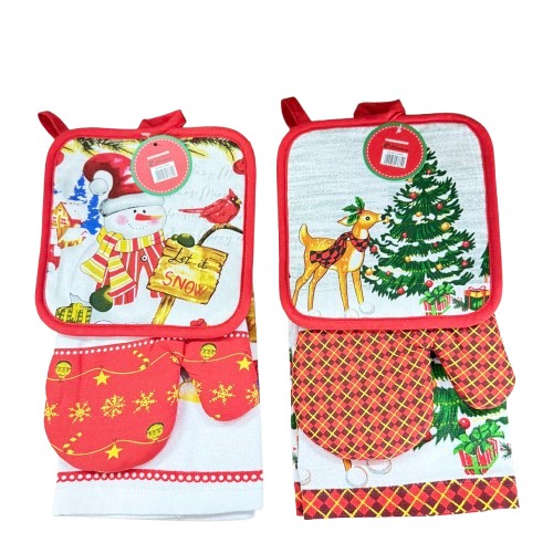 Set 3 piese bucatarie - HR-3SET-XMS-01 Set 3 piese bucatarie - HR-3SET-XMS - imagine 1