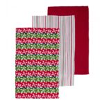 Set 3 prosoape bucatarie Red Xmas - HR-3KT-RXMAS