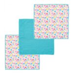 SET 3 PROSOAPE MICROFIBRA 40X40CM KITCHE - HR-3TWL40-KTN - imagine 2