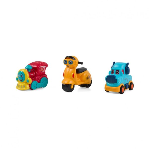 SET 3 VEHICULE ACTIONATE PRIN INERTIE - MOMKI899-17A