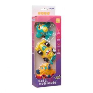 SET 3 VEHICULE ACTIONATE PRIN INERTIE - MOMKI899-17E
