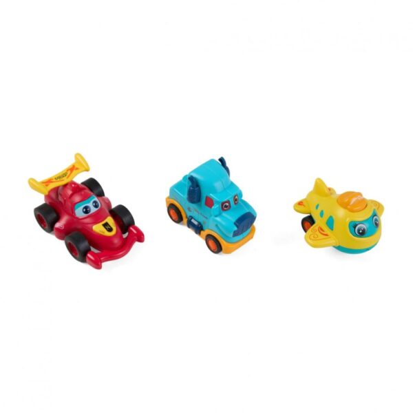 SET 3 VEHICULE ACTIONATE PRIN INERTIE - MOMKI899-17E