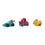 SET 3 VEHICULE ACTIONATE PRIN INERTIE - MOMKI899-17E