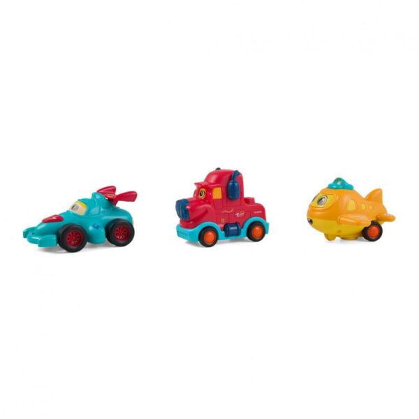 SET 3 VEHICULE ACTIONATE PRIN INERTIE - MOMKI899-17E