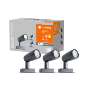 Set 3x spoturi Led Ledvance SMART+ GARDEN SPOT MULTICOLOR - 000004058075478497