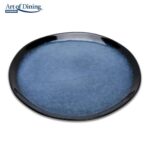 SET 4 FARFURI INTINSE CERAMICA 28 CM, SERENITY, ART - HR-LH-F284