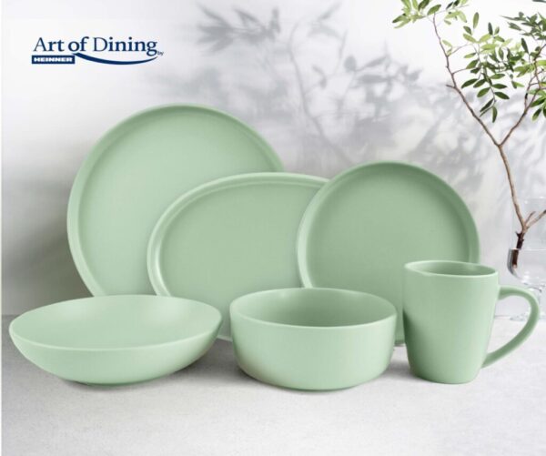 SET 5 BOLURI CEREALE CERAMICA 16 CM, YVONNE, ART OF DINING BY HEINNER - HR-WDF-Y165