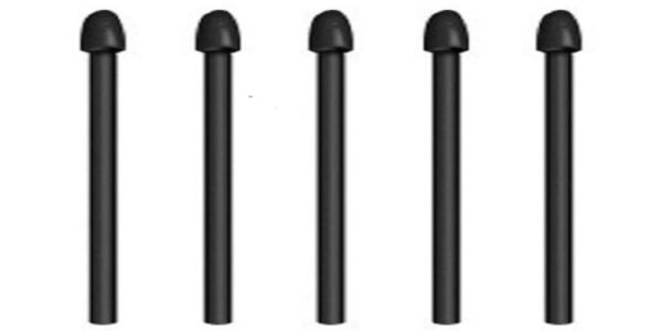 Set 5 Varfuri Stylus Onyx Boox, Negru, Plastic, 5 - NIBSBOX-BK