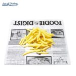 SET 500 BUCATI HARTIE IMPERMEABILA REZISTENTA LA GRASIME TIP ZIAR - HR-AER-2025Z