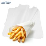 SET 500 BUCATI HARTIE IMPERMIABILA REZISTENTA LA GRASIME ALBA - HR-AER-2025A