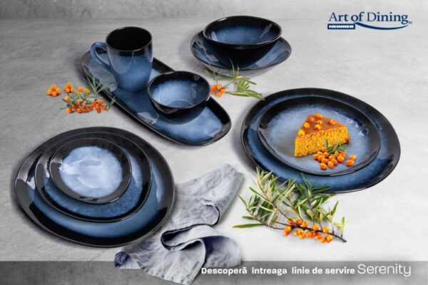 SET 6 CANI CERAMICA 350 ML, SERENITY, ART OF DINING BY HEINNER - HR-LH-C3506