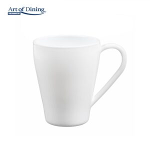 SET 6 CANI OPAL ALB 380 ML, AIDA, ART OF DINING BY HEINNER - HR-AHL-E3806