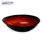 SET 6X BOL OVAL CERAMICA 20 CM, VULCANO, ART OF DINING BY HEINNER - HR-LH-VBO206