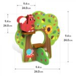 SET ANIMALE IN PADURE, JUCARIE LEMN - KH20/009 - imagine 2