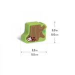 SET ANIMALE IN PADURE, JUCARIE LEMN - KH20/009 - imagine 7