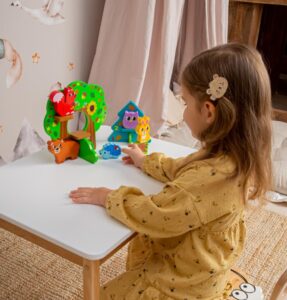 SET ANIMALE IN PADURE, JUCARIE LEMN - KH20/009 - imagine 9
