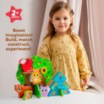 SET ANIMALE IN PADURE, JUCARIE LEMN - KH20/009 - imagine 16