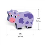 SET ANIMALE LA FERMA, JUCARIE LEMN - KH20/008 - imagine 5