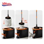 SET CURATENIE CU PEDALA, MASTER CLEAN STEP - VN-PP-BLK12 - imagine 4