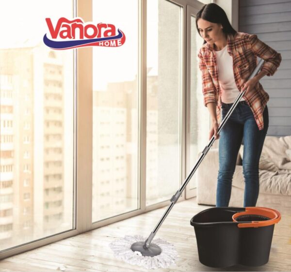 SET CURATENIE JUMBO Magic, MOP ROTATIV 360, VANORA HOME - VN-PP-16BO