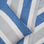 SET CUVERTURA PAT KS 200X220CM ZIA BLUE - HR-CUV220-ZIAB