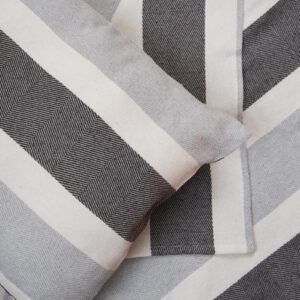 SET CUVERTURA PAT SK 200X220CM ZIA GREY - HR-CUV220-ZIAG