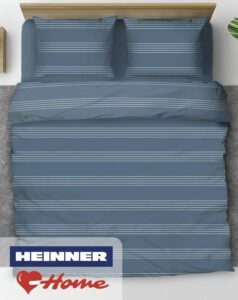 Set de pat, cearceaf cu elastic 180x200, Colin - HR-180-144FIT-CLN