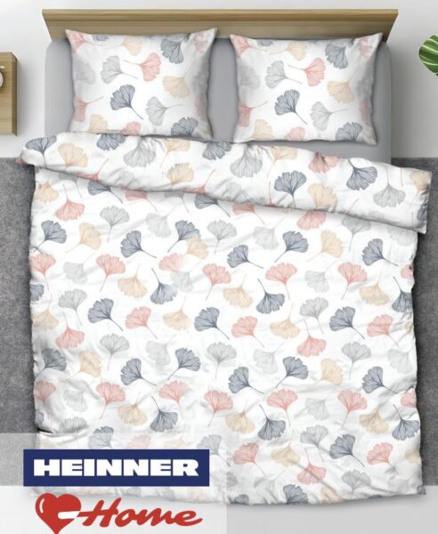 Set de pat, cearceaf cu elastic 180x200, Linden - HR-180-144FIT-LDN