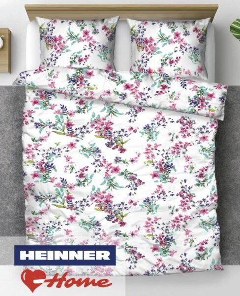 Set de pat king size bumbac, 144TC, Sakura - HR-KGBED144-SKR