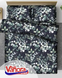Set de pat king size bumbac, 92 gsm, Jade - VN-KGBED92-JDE