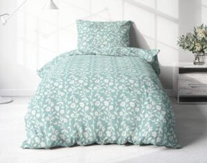 Set de pat king size bumbac, 92 gsm, Nova - VN-KGBED92-NVA