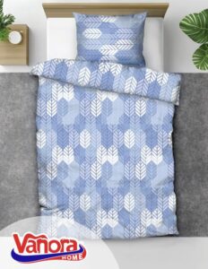Set de pat single bumbac, 92 gsm, Arrow - VN-SGBED92-ARW