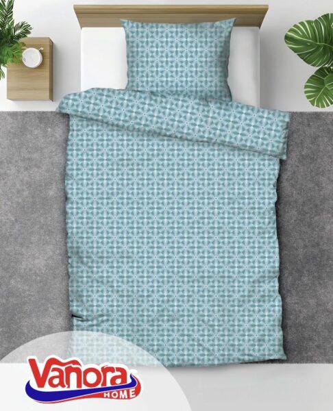 Set de pat single bumbac, 92 gsm, River - VN-SGBED92-RVR