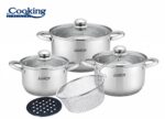 SET GATIT DIN INOX 8 PIESE, VICTORIA, COOKING BY HEINNER - HR-MSF-8PSC